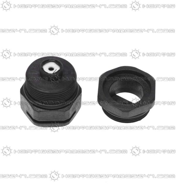 Heatline Black Nut & Spindle Kit for Div Valve D003202082 - Image 2