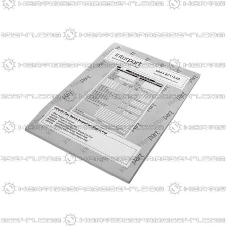 Interpart Gas Safety Inspection Pad INP0292