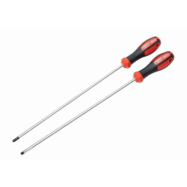 Nerrad Extra Long Reach Screwdriver Set 300mm 2 Piece NTSDSXLR1