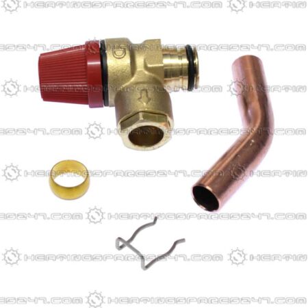 Remeha Safety Pres. Releif Valve + Pipe 720481601
