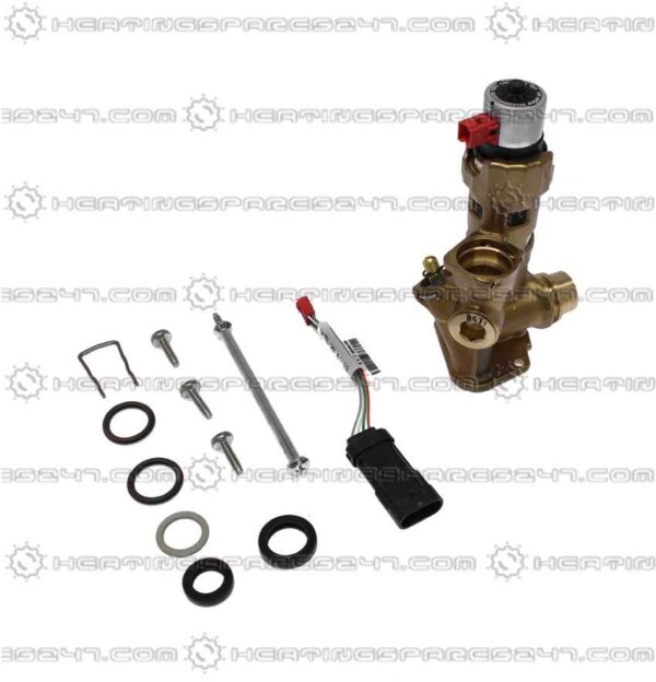 Vaillant Diverter Valve Brass With Adaptor 0020132682 - Image 2