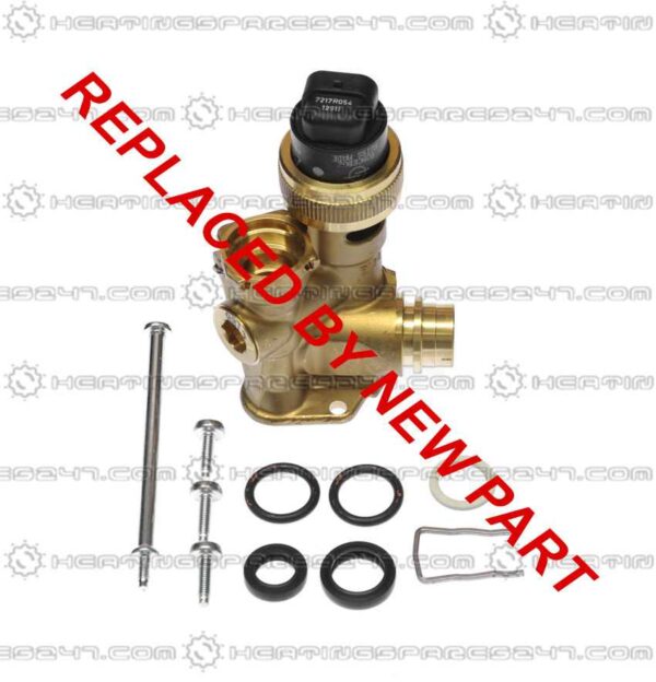 Vaillant Diverter Valve Brass With Adaptor 0020132682 - Image 3
