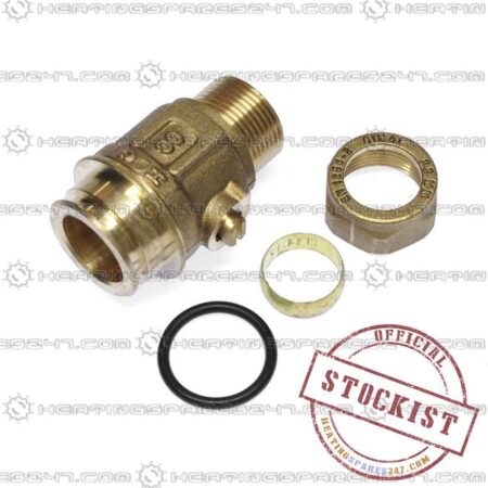 Worcester 22mm Isolating Valve 87161480060
