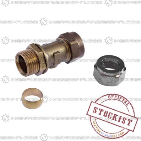 Worcester Isolator Valve 15mm-One C/Nut 87161424180