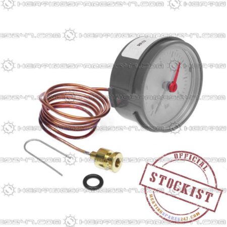 Worcester Pressure Gauge 4 BAR Dark Grey 87161423000