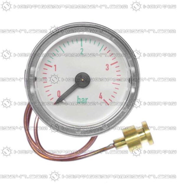 Worcester Pressure Gauge 4 Bar 87161423880 - Image 2