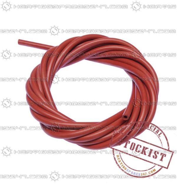 Worcester Red Silicone Tubing 5M Long 87161010810