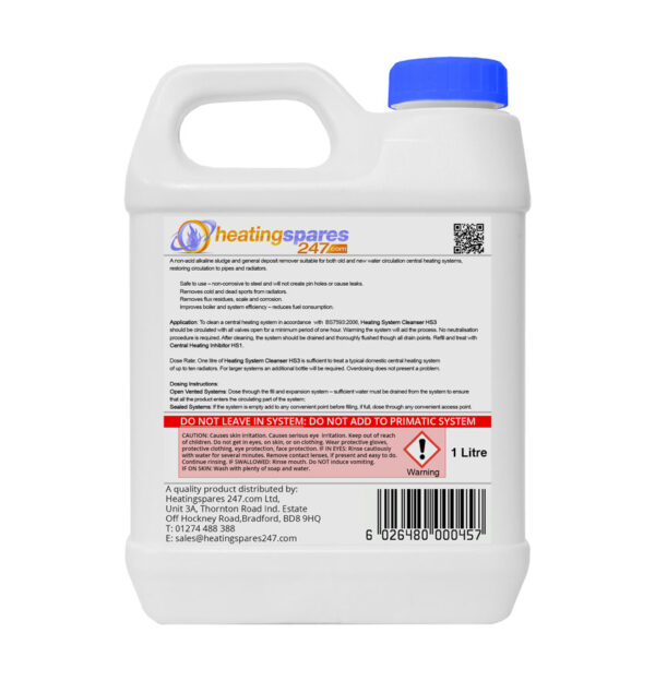 Heatingspares247.com System Cleanser HS3 - Image 2