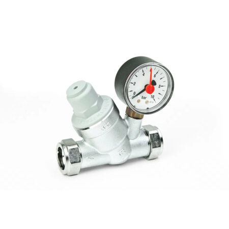 Inta Pressure Reducing Valve 15mm with Gauge & Filter PRV22331510.1